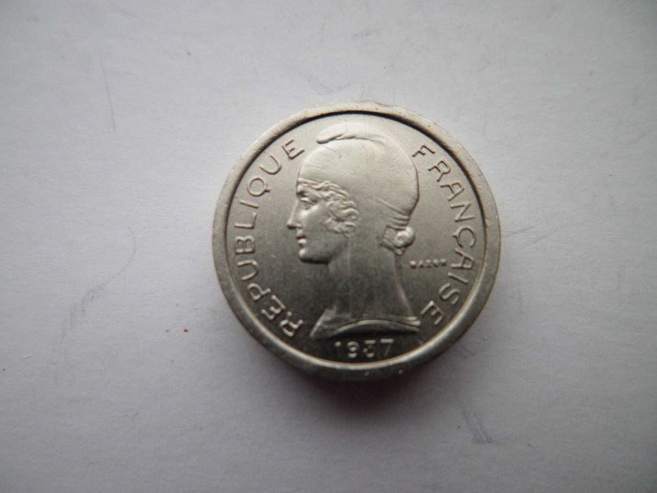 Ficha de Telefone Francesa , ano  1937