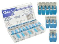 Zestaw szybkozłączek elektrycznych szybkozłączka 60szt 0,2-4mm2