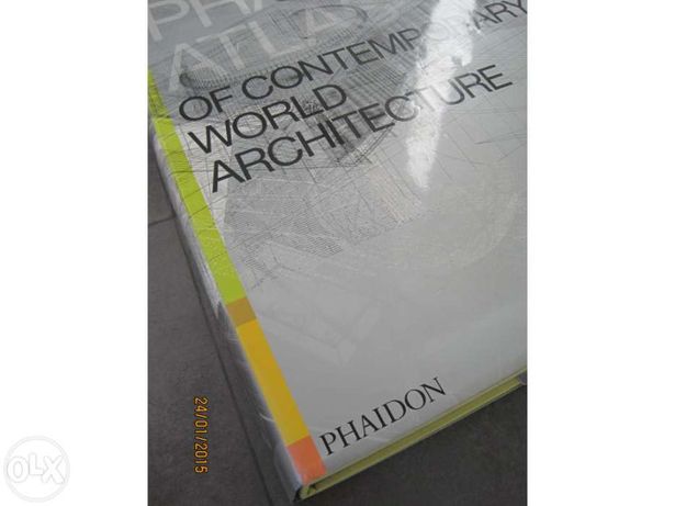 Livro phaidon atlas of contemporary world architecture