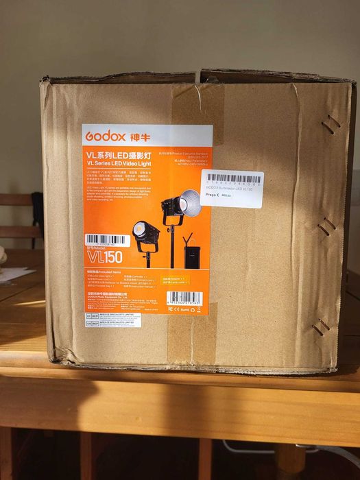 GODOX LED VL 150 FOTO/VIDEO,Luz Contínua de Estúdio Fotográfico