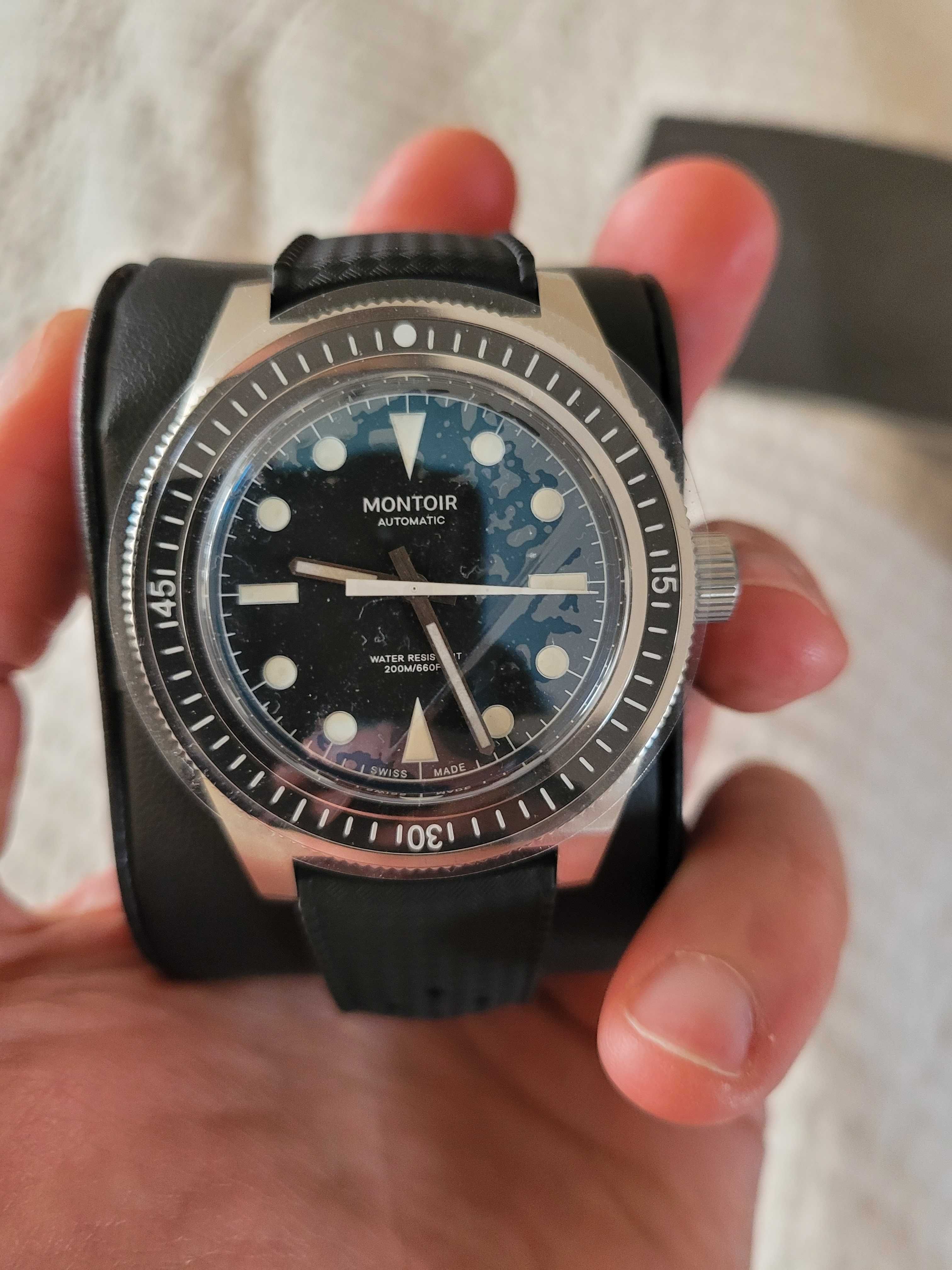 Zegarek Montoir MWMOD-01 V2 Black Diver