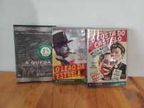 Dvd's "A Queda", "O Leão da Estrela", "O Costa do Castelo"