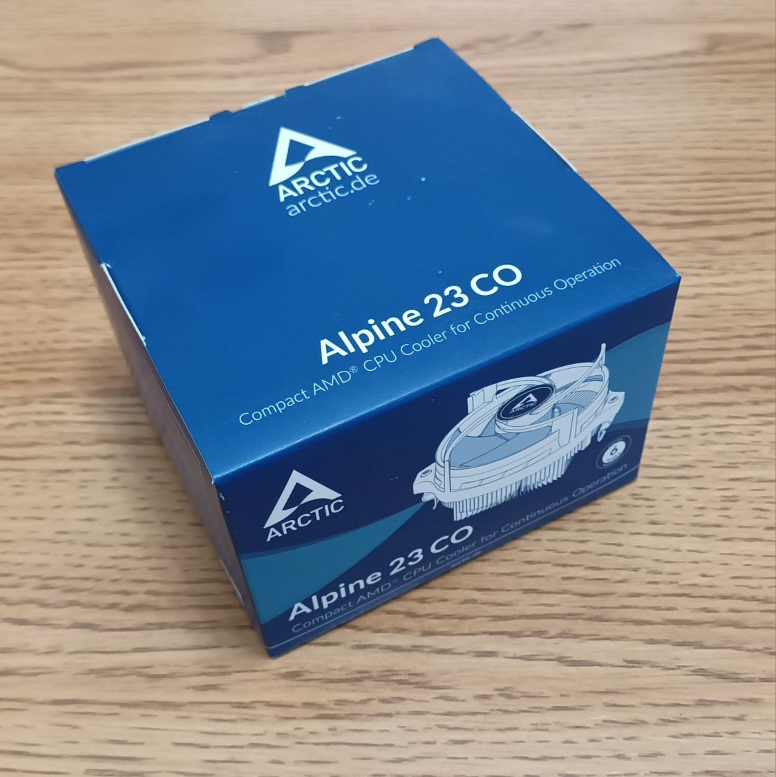 Cooler Arctic Alpine 23CO novo e selado na caixa para Socket AM4/5