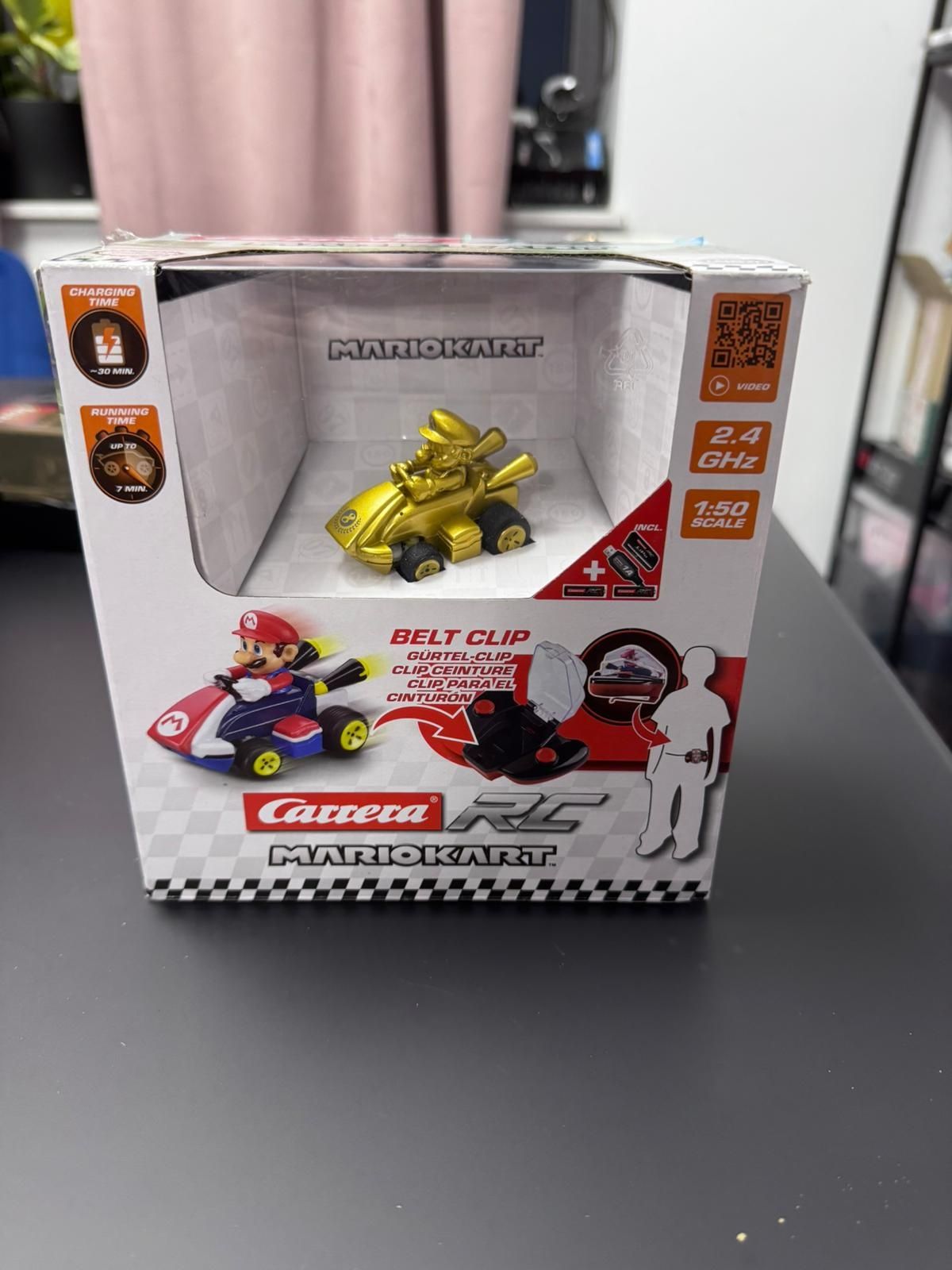 CARRERA RC MARIOKART Złoty Mario 2.4GHz zdalnie sterowany RC 430001