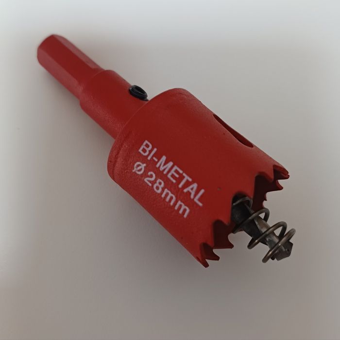 Serra copo bimetálica de 28 mm
