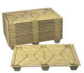 Palete de fibra de madeira 1200x800x135mm