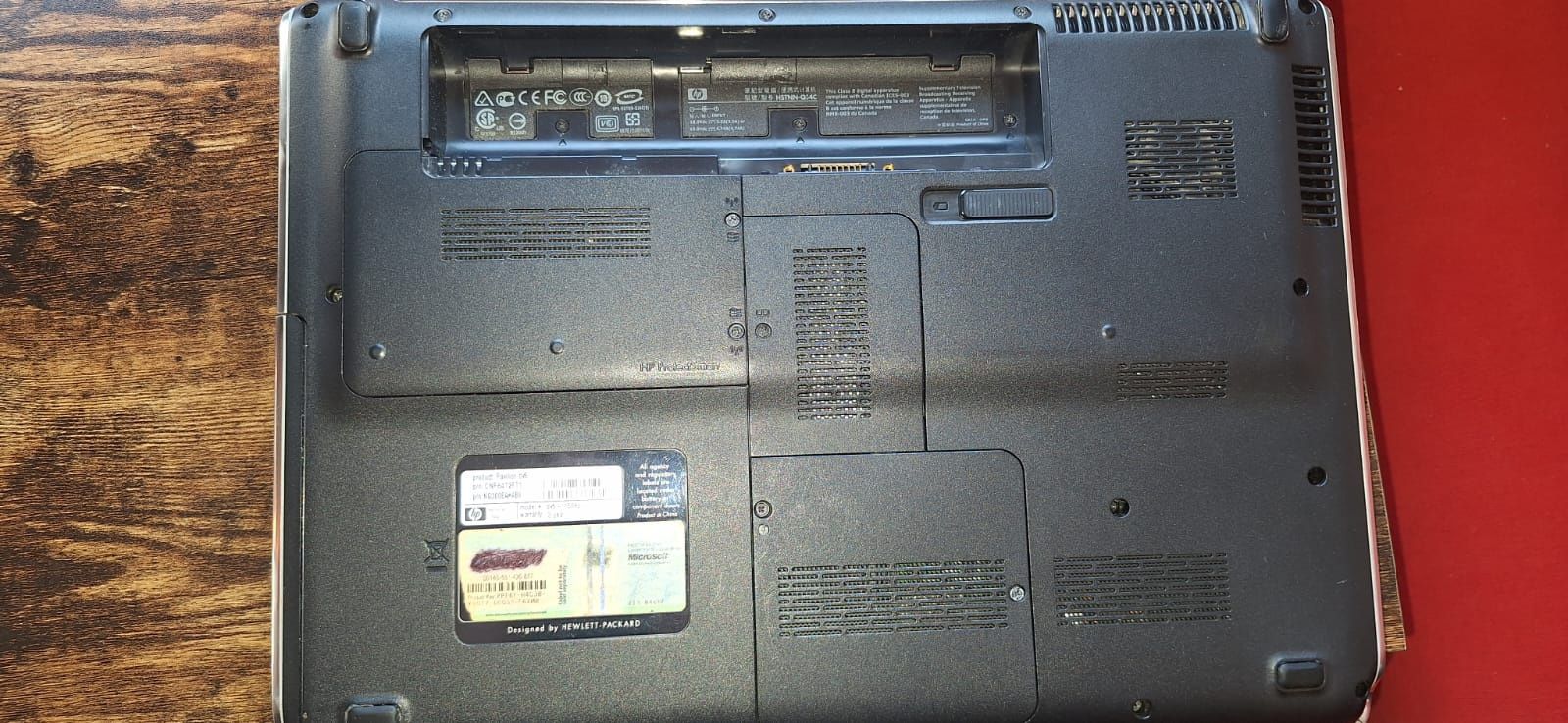 Portateis hp e toshiba