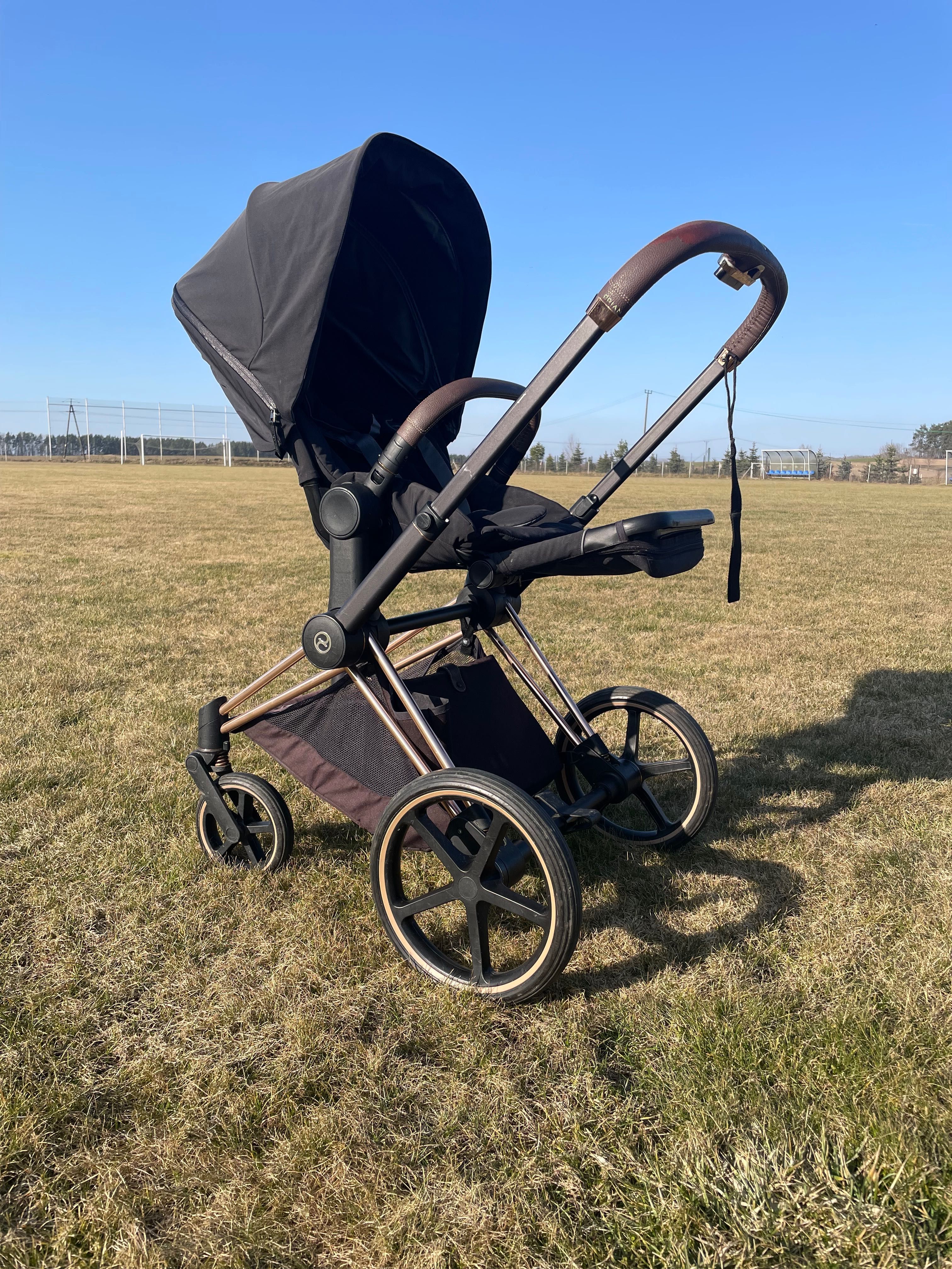 Wózek Cybex Priam 2.0 złota rama 2w1