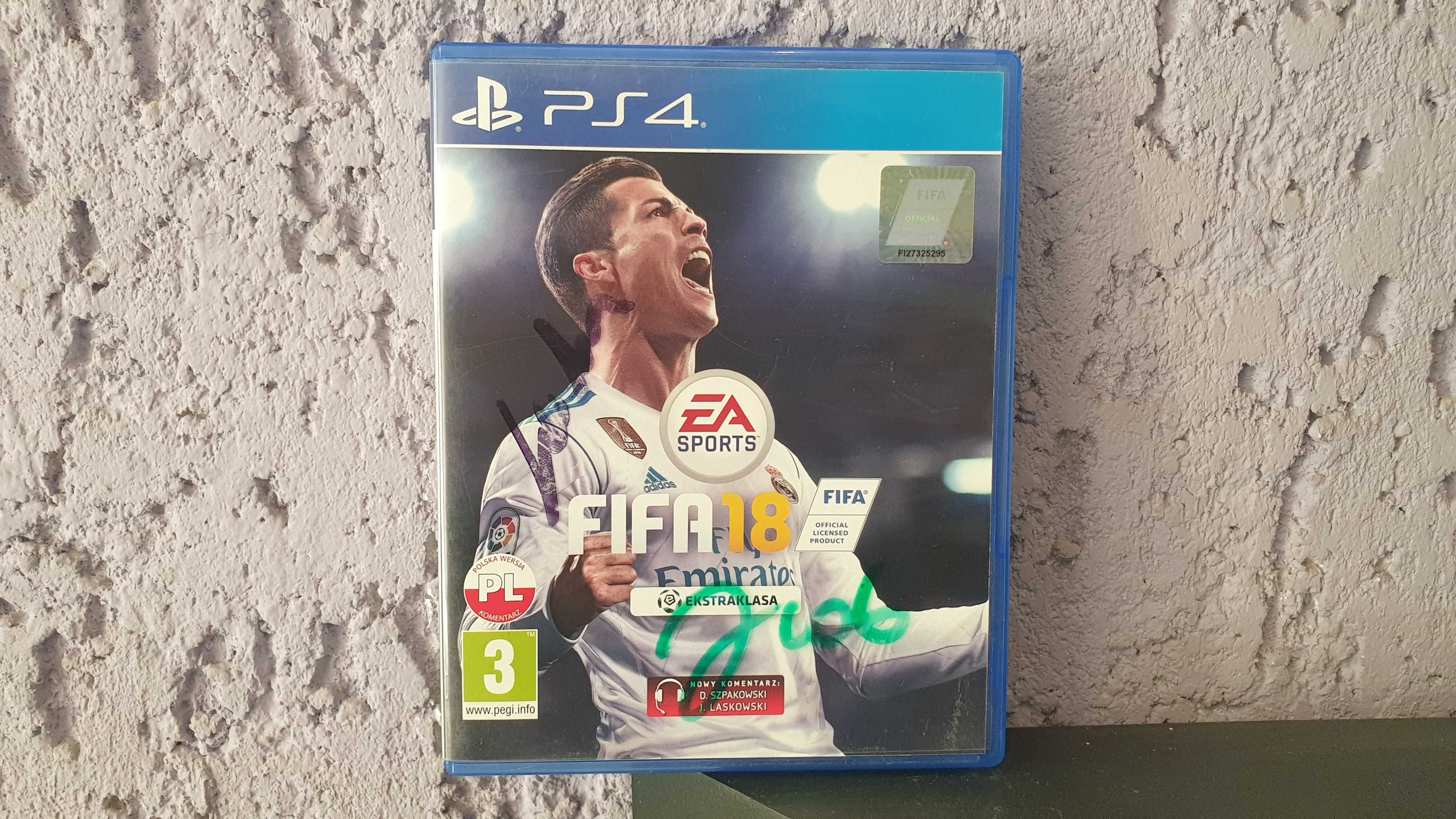 Fifa 18 / PS4 / PL / PlayStation 4