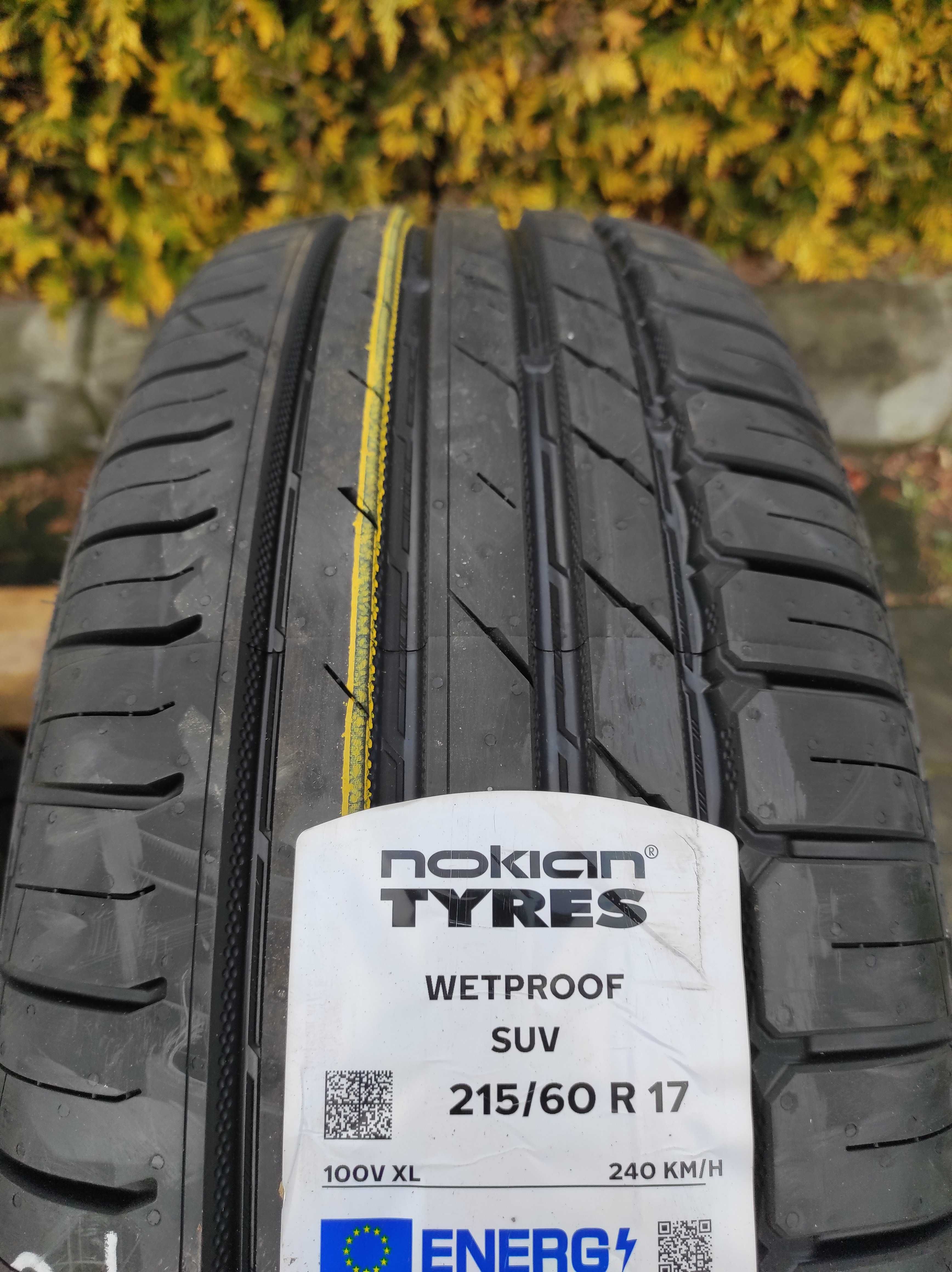 NOWE 4szt letnie 215/60 R17 Nokian Wetproof SUV wzmocnione WYSYŁKA