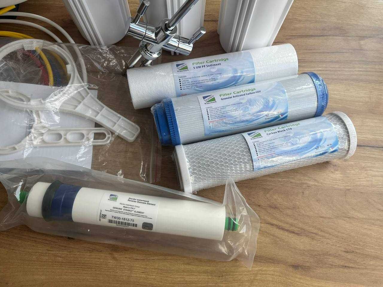 Зворотній осмос Stanko з мінералізатором Італійська якість фільтрації