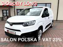 Toyota PROACE CITY LONG L2  1.5D4D102KM LONG Maxi Salon Polska F VAT 23% GWARANCJA