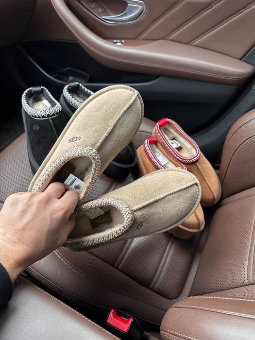 Женские тапочки UGG Tasman Platform 36-41 Натур Овчина! Хит Зимы! Топ