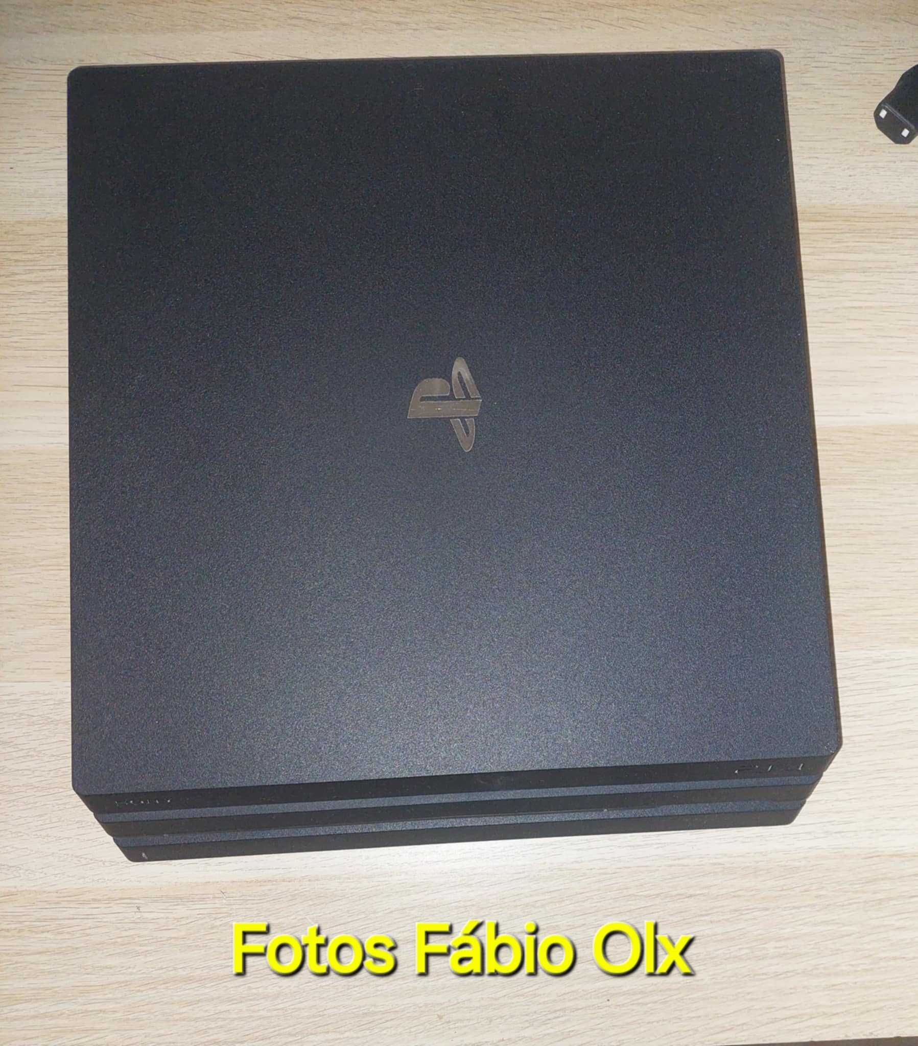 Ps4 Pro de 1 TB 4K + 1 Comando original + 3 Jogos Incluídos