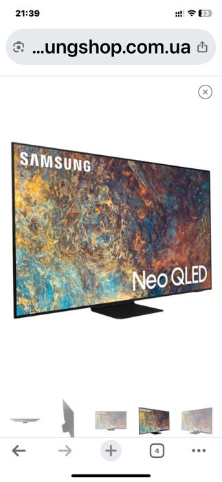 Нацкращий з 43" ТВ! Samsung QE43QN90aauxua Neo Qled