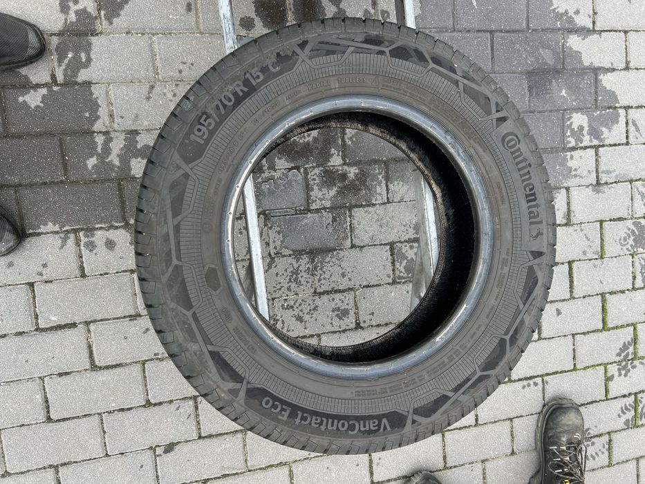 4x 195/7015C Continental VanContactEco jak nowe 4923
