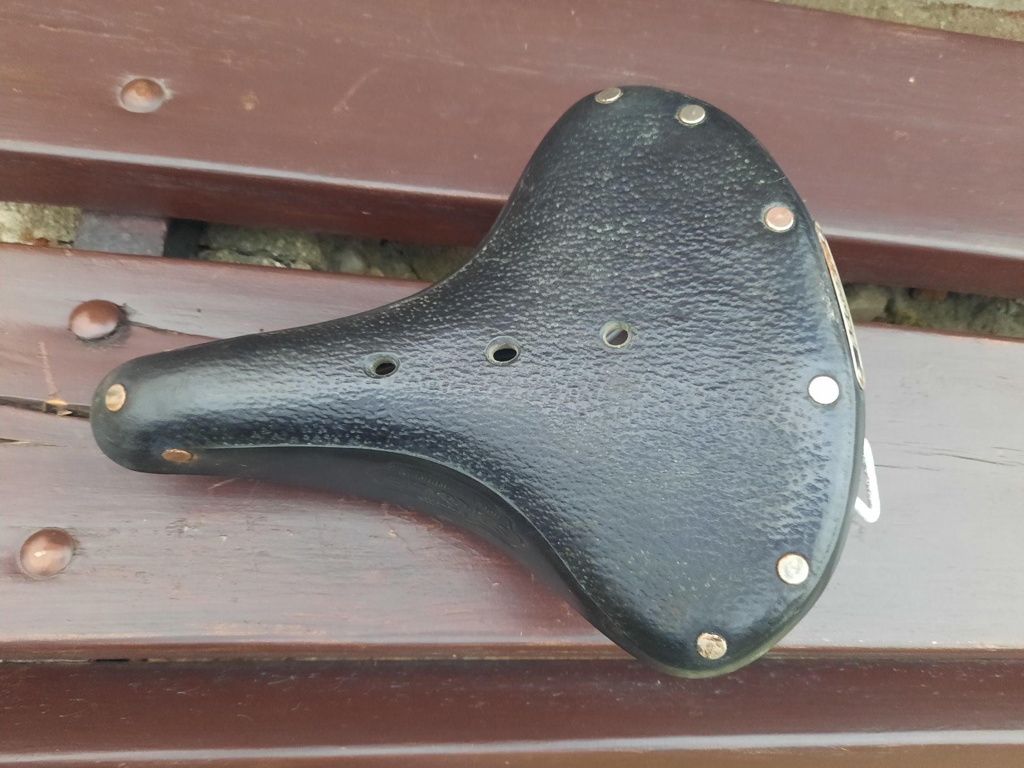 siodełko siodło BROOKS B66s skóra spręrzyny skórzane 0425