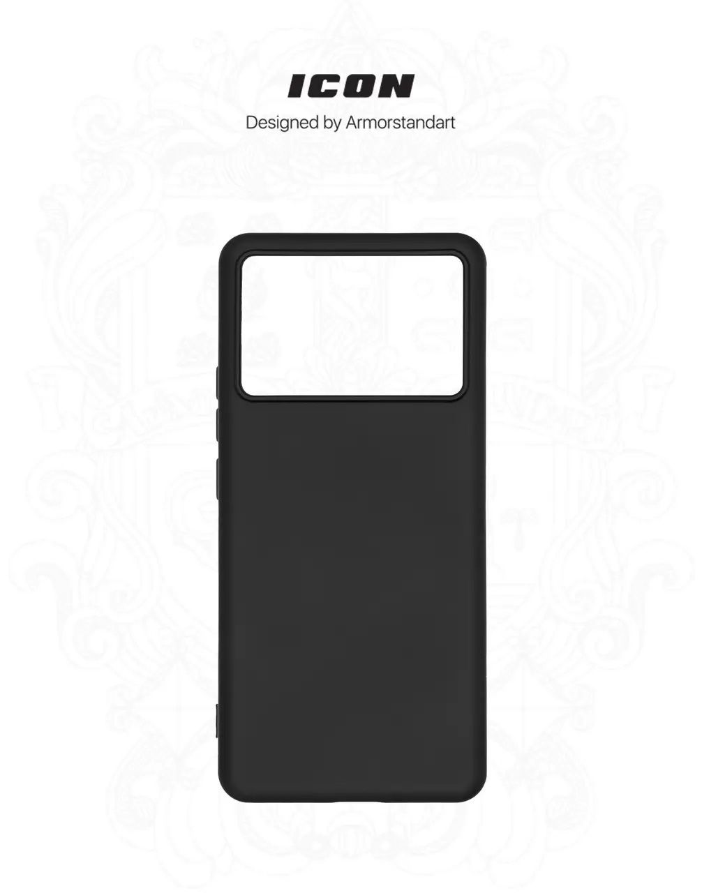 Панель ArmorStandart ICON Case для Xiaomi Poco X6 Pro 5G Black