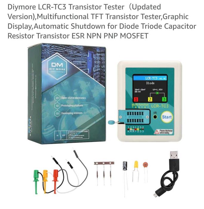 Testador componentes eletrônicos