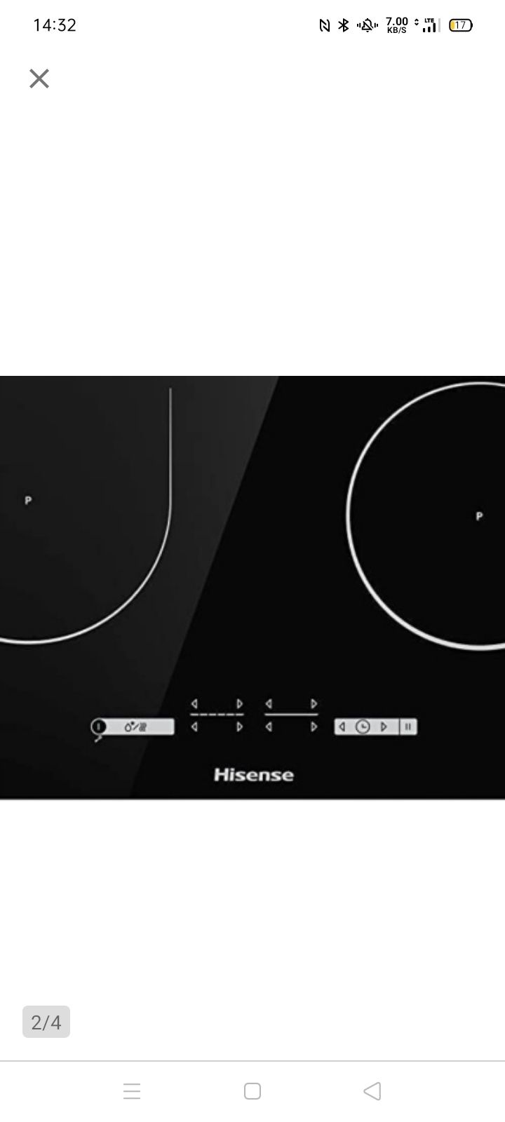 Płyta Indukcyjna Hisense I6433C7