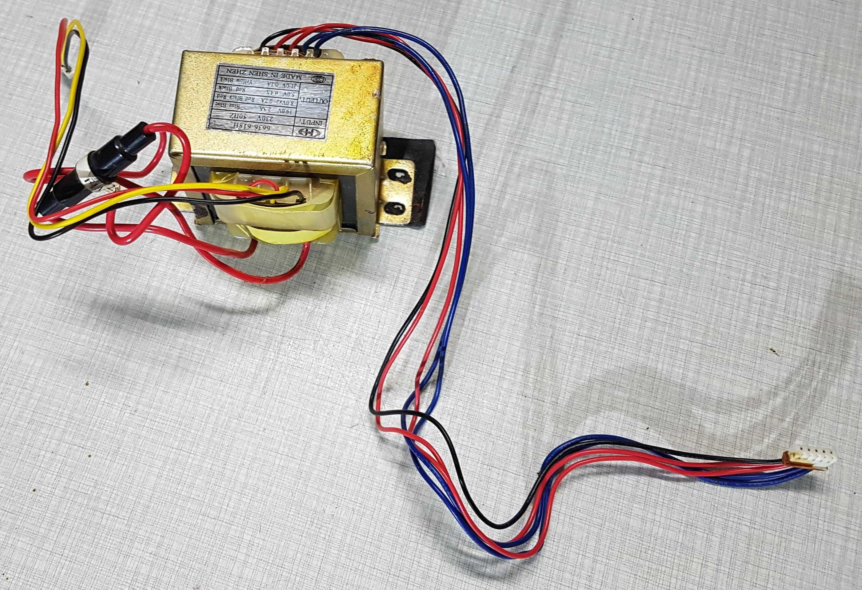 Transformator 230V/5V/8V/19V/21V trafo 6636 Shen Zhen