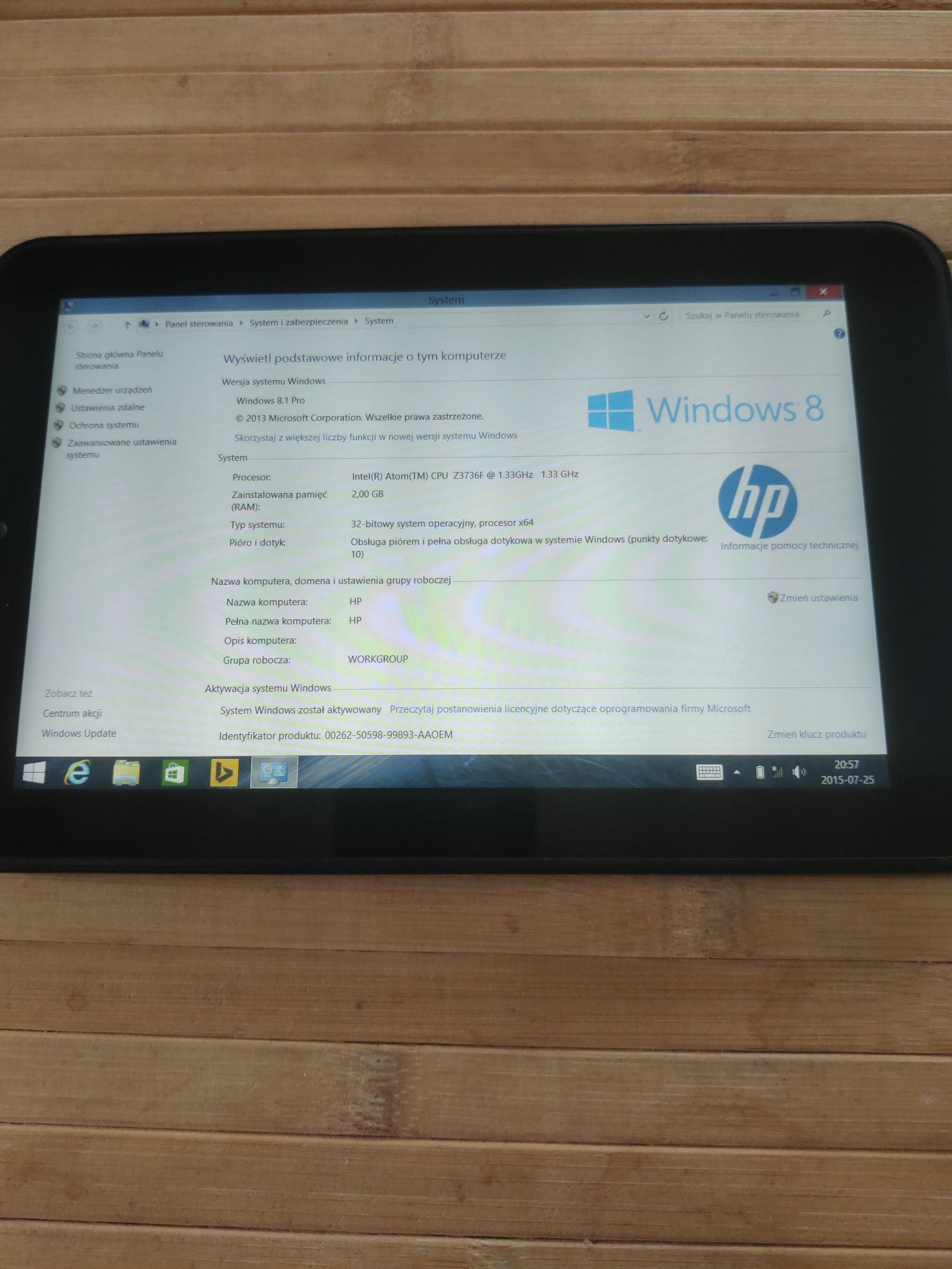 Tablet HP 408 Pro 2/32 GB