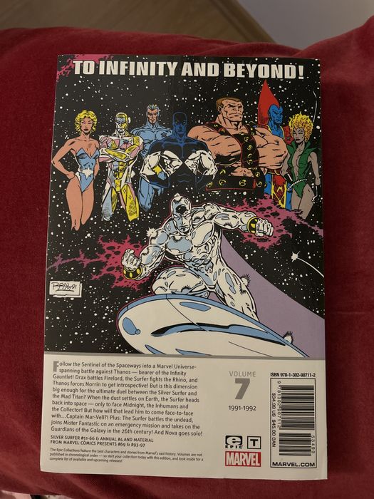 Livro em banda desenhada Epic Collection - The Silver Surfer