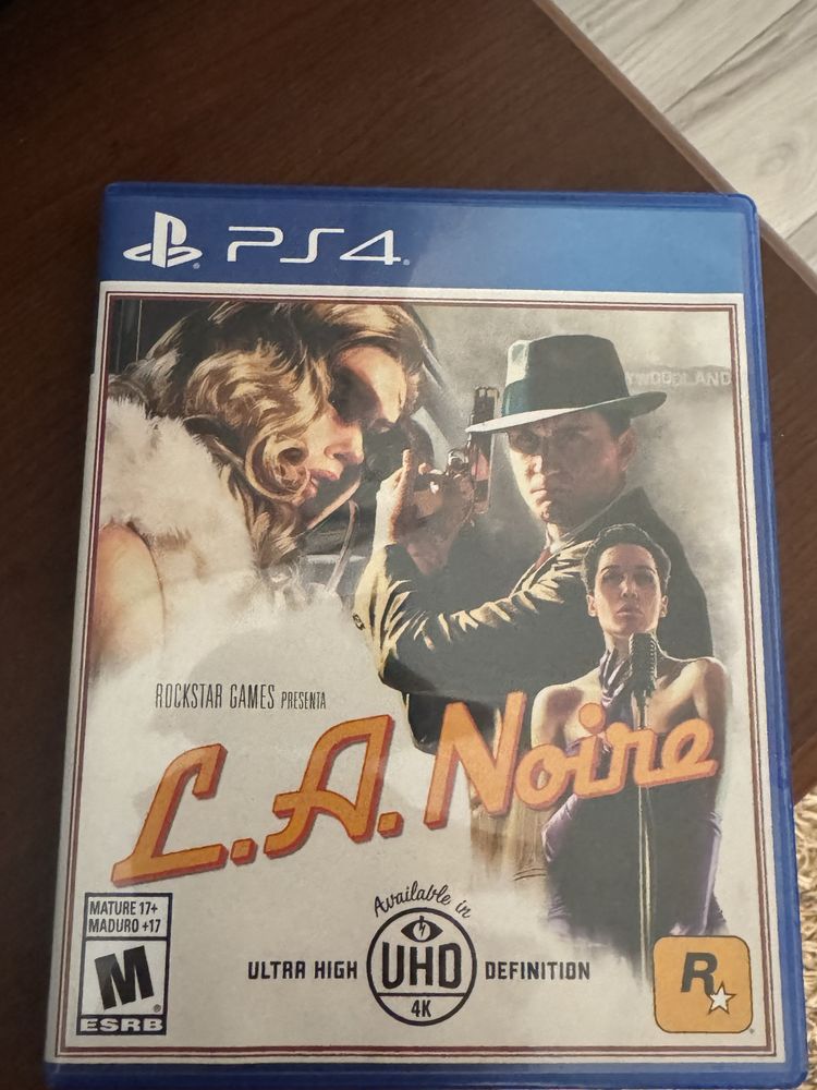 Диск La Noire на ps 4