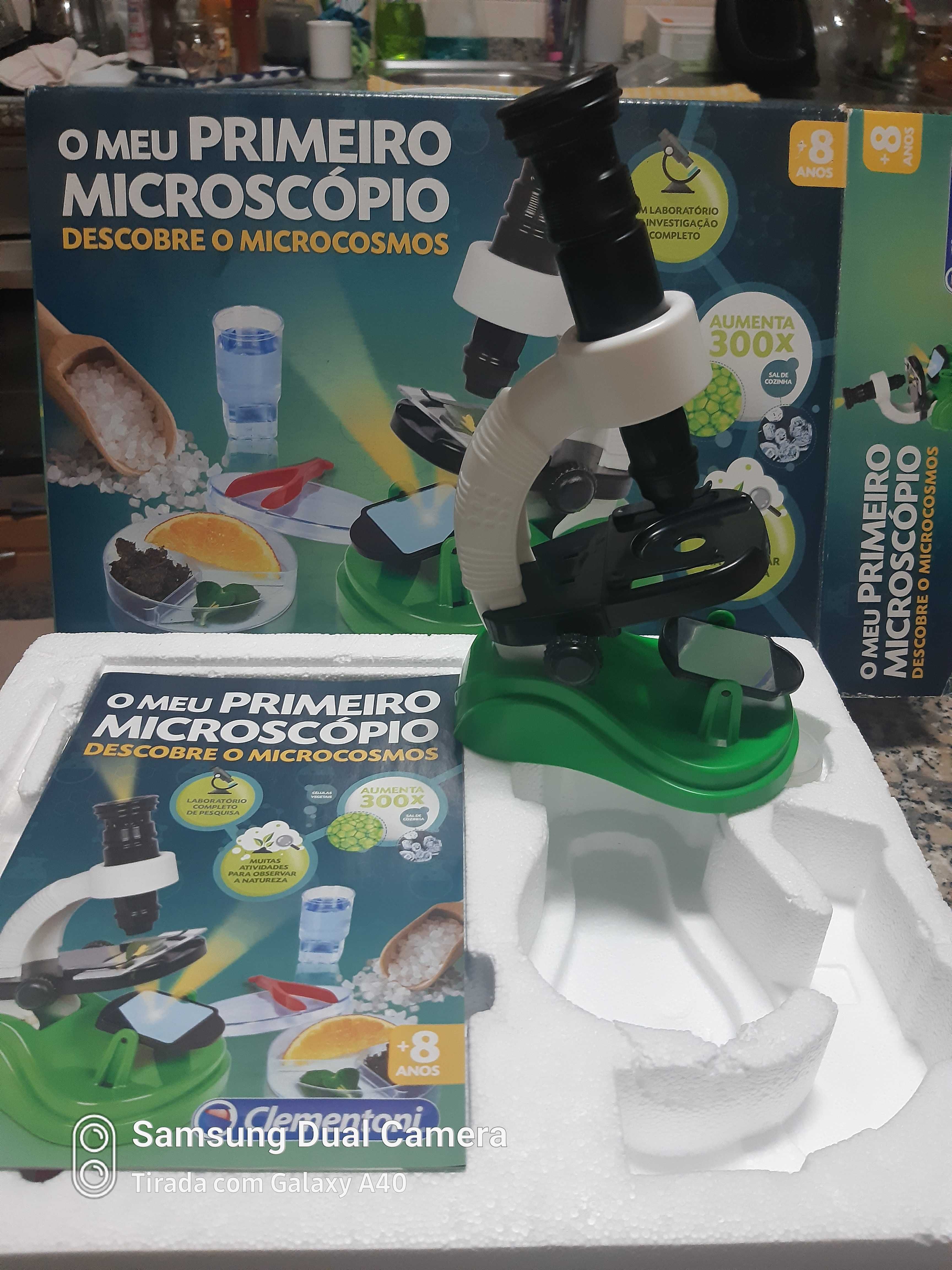 Robot/Moto/Microscópio/Full cell
 Clementoni +8 anos
