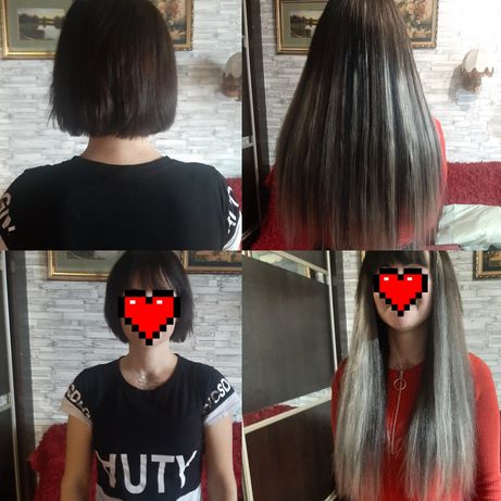 Японська техніка холодного нарощування волосся/наращивания волос