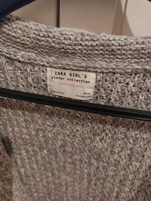 Zara casaco em malha