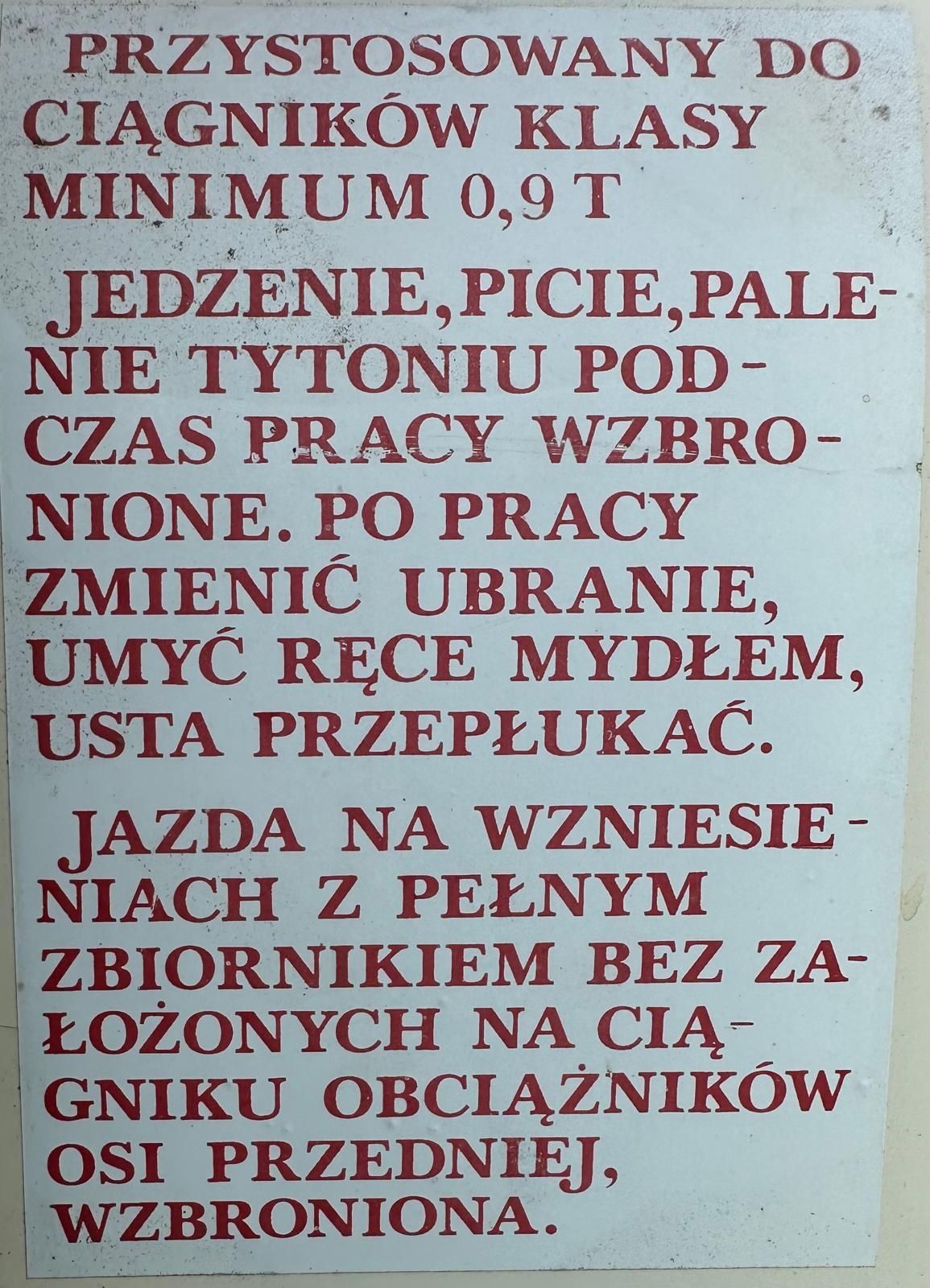 Opryskiwacz Kaspol