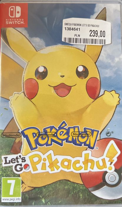 NOWA W FOLII - Gra Nintendo Switch Pokémon Let's Go Pikachu!