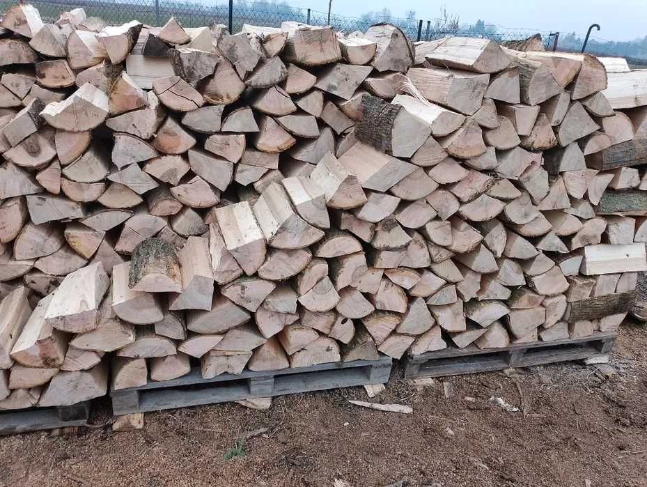 Drewno opałowe / kominkowe sezonowane połupane