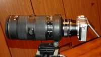 Nikon 1J5 z obiektywem 80-200 f2.8
