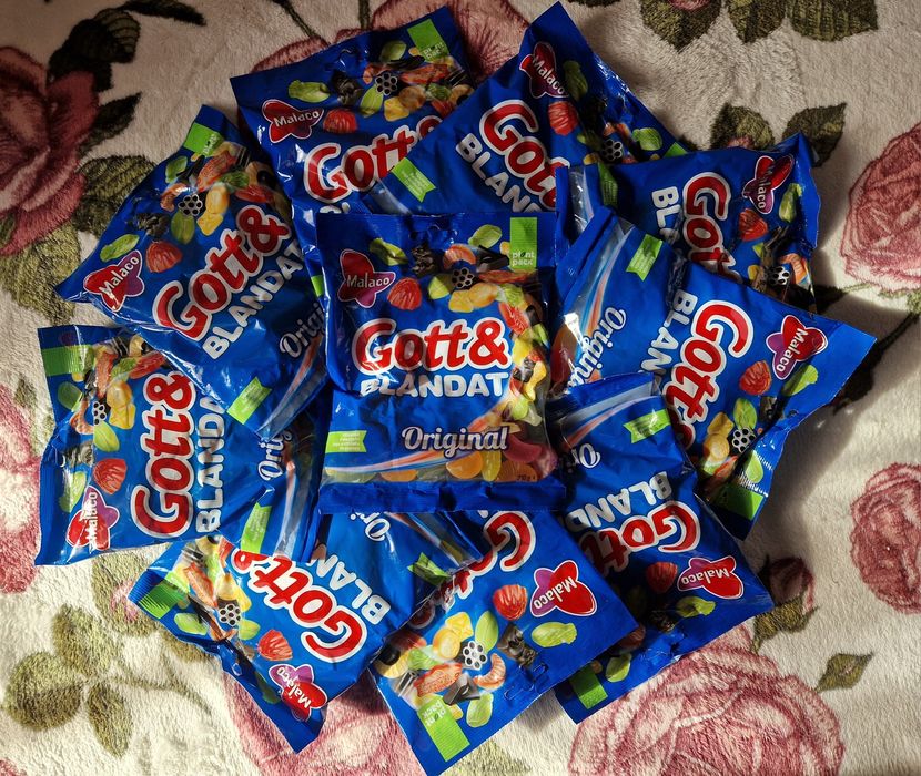 Żelki Gott & blandat 210g zestaw 10 szt