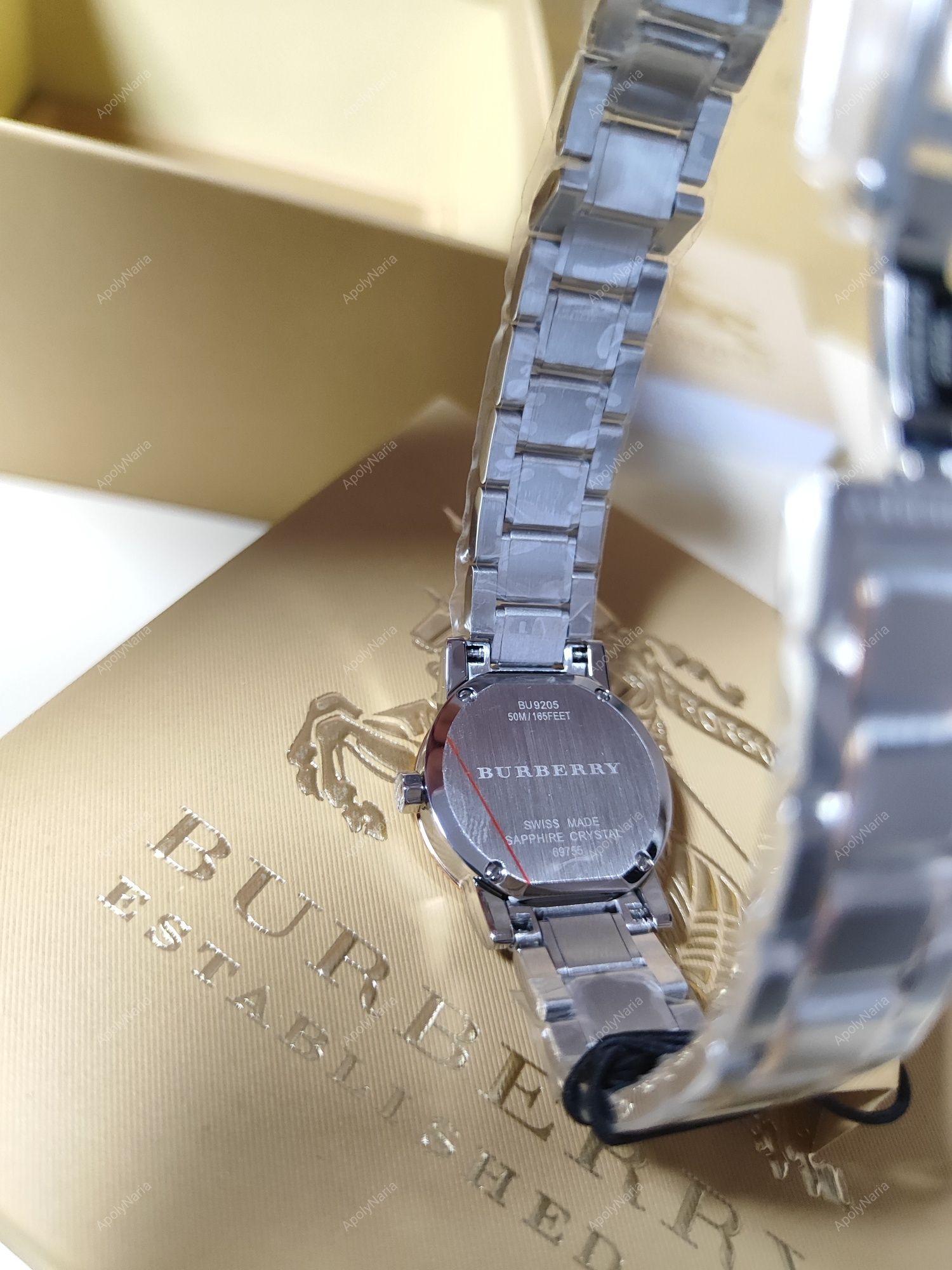 Годинник Burberry bu9105 bu9205 Часы Барберри