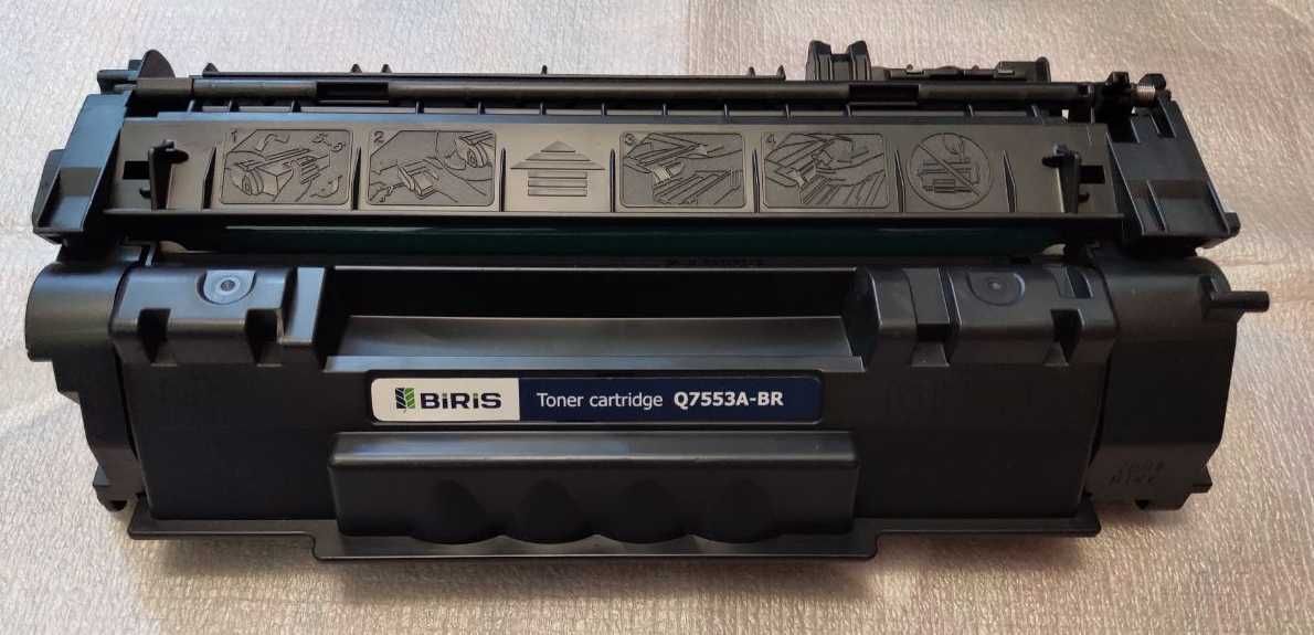 Новый картридж HP 53A (Q7553A) BIRIS