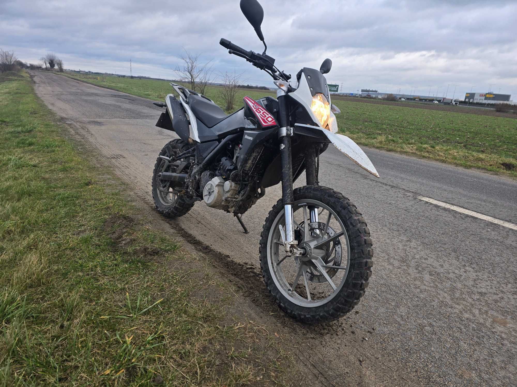 Husqvarna 650, 2013r. stan bdb na kat. A2