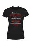 Tshirt koszulka damska L Nowa Ta Cudowna Kobieta Prezent !! Walentynki
