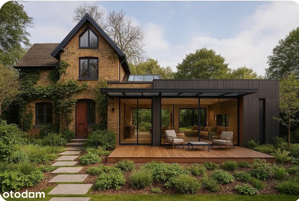 Unikat/ Działka z domem w Oliwie - zgoda na rozbudowę