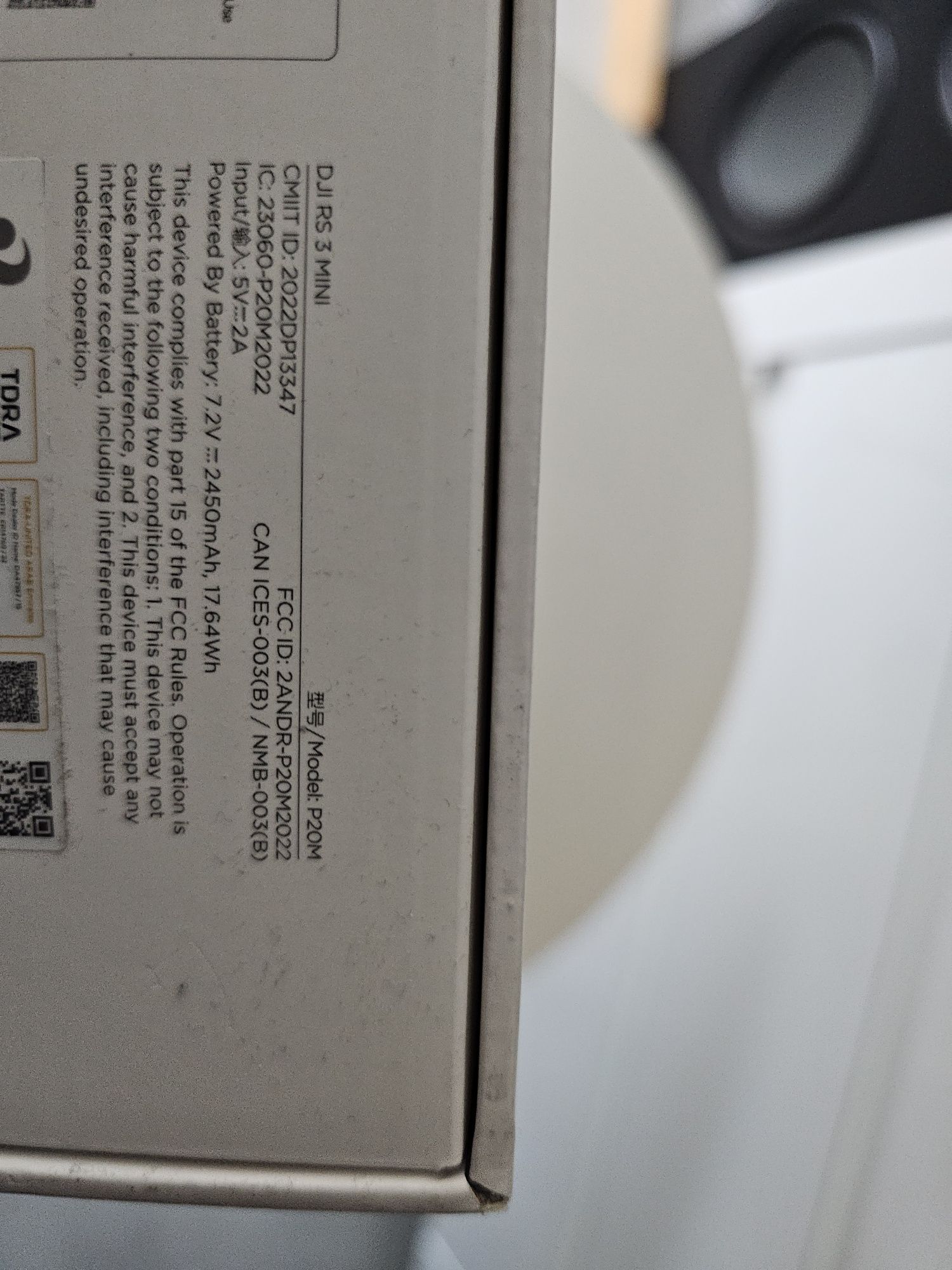 Gimbal Dji RS 3 mini, nowy