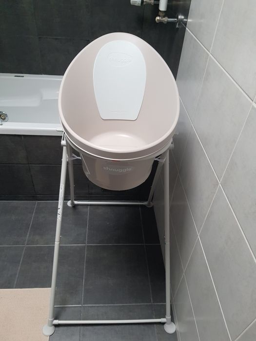 Banheira Shnugle com suporte - Como Nova