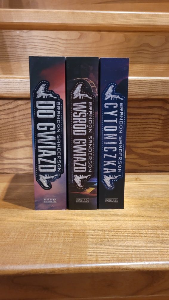 Brandon Sanderson  - Do Gwiazd,  Wśród Gwiazd,  Cytoniczka - nowe