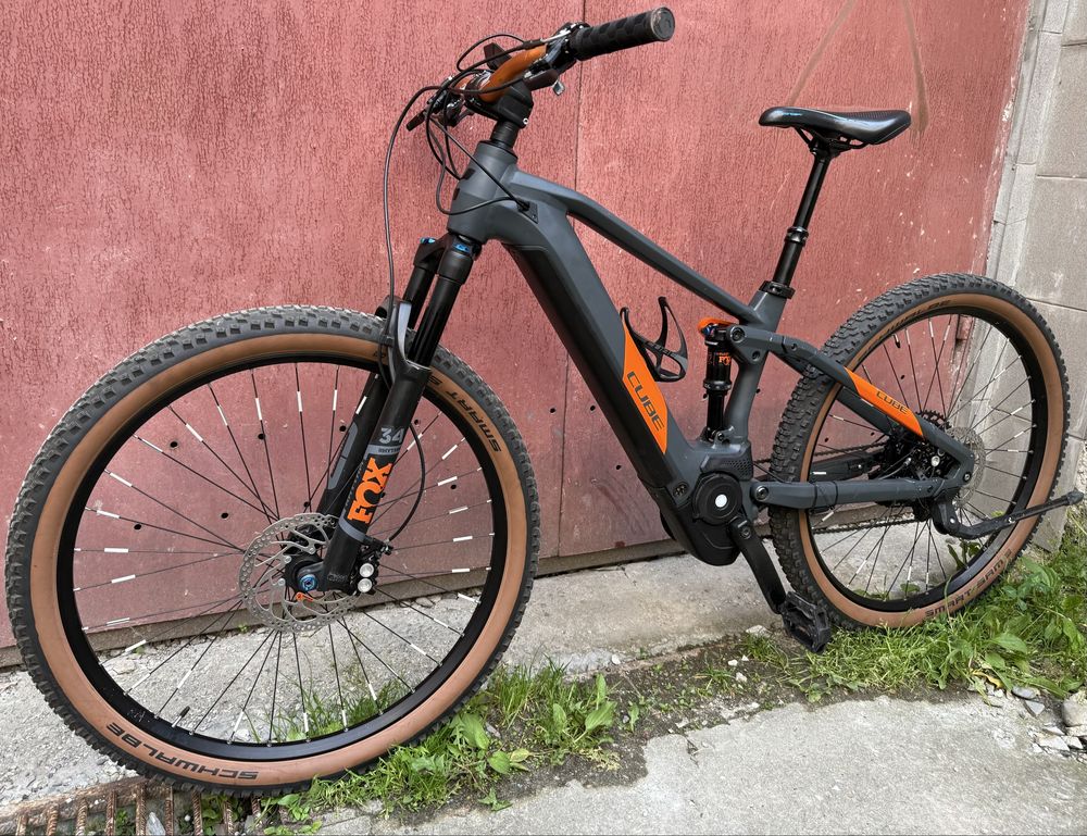 Електро двохпідвіс Cube Stereo Race HPA, розмір M 18’, 45км/год, Fox