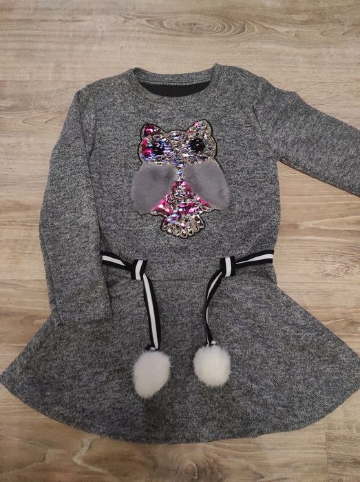 Плаття, сукня з паєтками