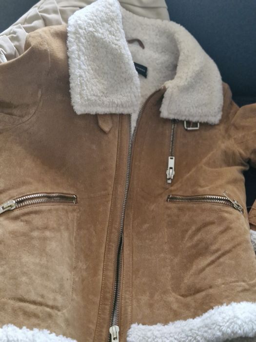 Krótka kurtka kozuszek