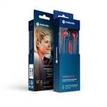 Słuchawki Douszne z Mikrofonem MOTOROLA EARBUDS 2-S Czerwone