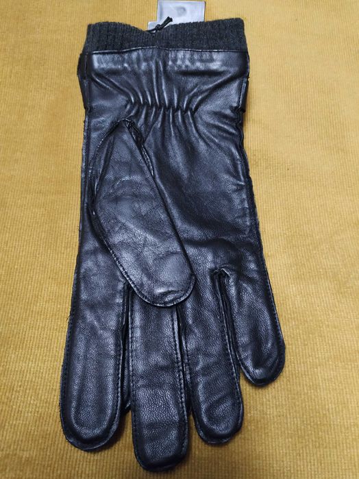 Чоловічі демісезонні рукавиці шкіряні європейської якості