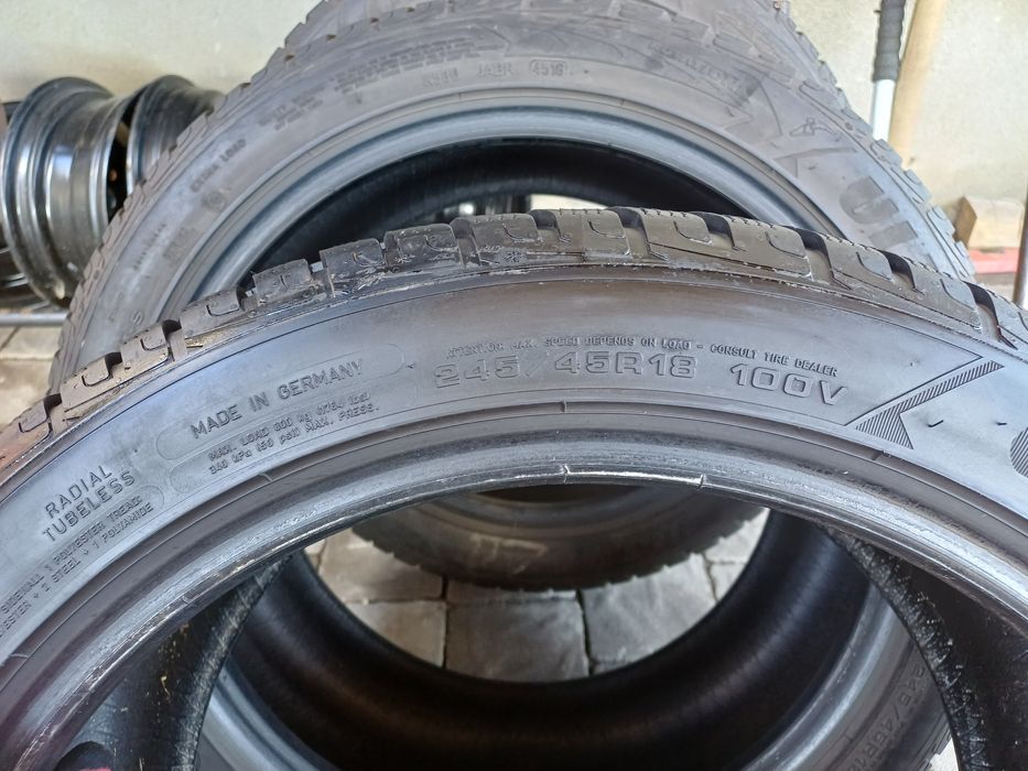 245 45 18 Goodyear Ultra Grip зимові made in Germany